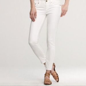 Jcrew White Skinny Jeans